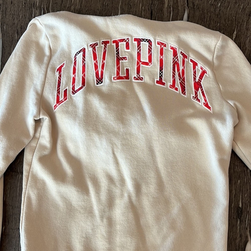 VS Pink hooded sweatshirt